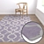 Luxury Carpet Set - High-Quality Textures 3D model small image 5