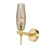 Golden Amber Polani Sconces 3D model small image 1