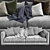 Poliform Bristol: Sleek and Modern Sofa 3D model small image 4