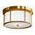 Elegant Ceiling Light 3D model small image 1