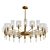 Golden Elegance: AXO Light Spillray Lamps 3D model small image 1