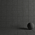 NORD Dark Gray Concrete Wall Tiles 3D model small image 4