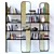 Modern Shelf: Books & Decor 3D model small image 1