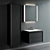 XViu Modern Vanity Set 3D model small image 1