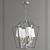 Elegant Lantern Chandelier 3D model small image 1