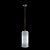 Elegant Glass Pendant Lamp 3D model small image 1