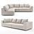 Iconic Eichholtz Richard Gere Sofa
Timeless Eichholtz Marlon Brando Sofa 3D model small image 4