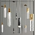 Elegant Pendant Chandelier Collection 3D model small image 1