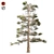 Natural Huangshan Pine Tree 02 3D model small image 1