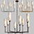 Ziyi Large Chandelier - Sophisticated Lighting Statement 3D model small image 6