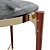 Luxurious Rosewood Side Table | Handcrafted Elegance 3D model small image 3