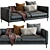 Sleek Coco Interface Sofa 3D model small image 1