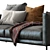 Sleek Coco Interface Sofa 3D model small image 3