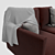 Sleek All-Two 190 Sofa 3D model small image 4