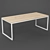 Modern Dining Table Set 2013 3D model small image 3