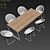 Modern Dining Table Set 2013 3D model small image 5