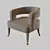 Customizable Hayley Accent Chair 3D model small image 4