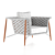 Elegant ILHABELA Armchair 3D model small image 1