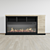 Tonnari Electric Fireplace TV Stand 3D model small image 6