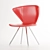 Sleek Design. Comfortable Concept Chair. 3D model small image 2