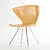 Sleek Design. Comfortable Concept Chair. 3D model small image 4