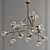 Sleek Baton Chandelier - 2013 Version 3D model small image 1