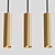 Modern Brass Pendant - Loft4You 3D model small image 1