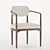Modern Hand Accent Chair 3D model small image 2