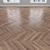 Parquet Oak: Herringbone, Linear & Chevron 3D model small image 4