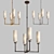 Elegant Ziyi Chandelier 3D model small image 1