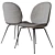 Gubi Beetle Chair: Sleek 3D Design 3D model small image 3