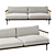 Kalmar Industrial Sofa - Elegant and Functional 3D model small image 2