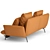 Zanotta Dove 2-Seater Sofa: Contemporary Elegance for Your Home 3D model small image 4