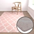 Premium Carpet Set: High-Quality Textures for Close-Ups & Wide Shots 3D model small image 5