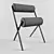 Modern Leather Chair: SANCAL Roll by Mut 3D model small image 4