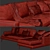 Modern Verzelloni Larsen Sofa 3D model small image 5