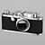 Vintage Leica III Rangefinder Camera 3D model small image 1