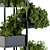 Sleek Stand for Black Box Plants 3D model small image 3