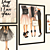 Girly Frames: Delicate Set for Your Pictures 3D model small image 3