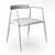 Shake Frame: Elegant Semi-Reclining Chair 3D model small image 3