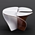 Petals Table: Blossom Stool by Tokujin Yoshioka 3D model small image 2