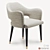 Elegant Ulivi Ines Chair: 3D Model 3D model small image 1