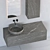 Sleek Bathroom Storage | No. 091 3D model small image 2