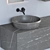 Sleek Bathroom Storage | No. 091 3D model small image 3