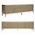 Elegant Koto Console with Crystal Accents 3D model small image 1