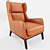 Rustic Ryder Leather Chair: Corona Render 3D model small image 7