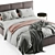 RH Modena Sleek Bed 3D model small image 1