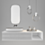 Stylish Bathroom Furniture | 006 3D model small image 4