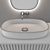 Stylish Bathroom Furniture | 006 3D model small image 12