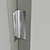 Modern Wooden Door with Aluminum Insert - PLATO PL-03 3D model small image 3